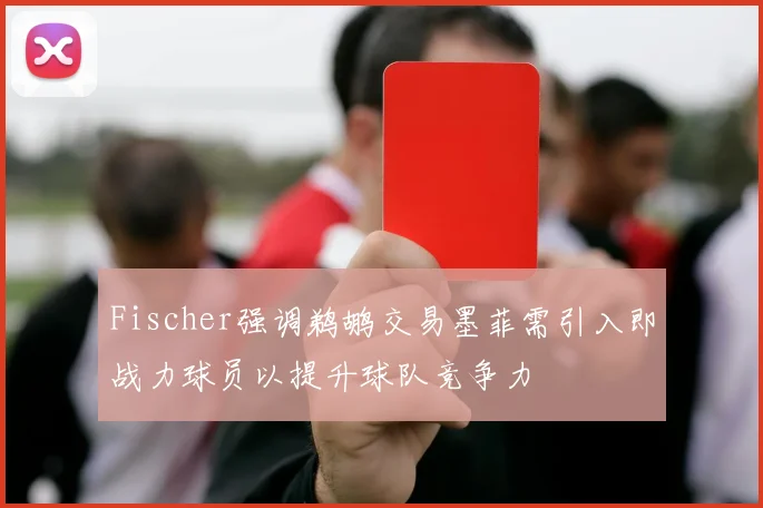 Fischer强调鹈鹕交易墨菲需引入即战力球员以提升球队竞争力